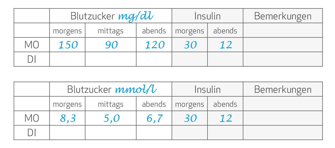 Das Diabetes Tagebuch Dmp Onlinetraining